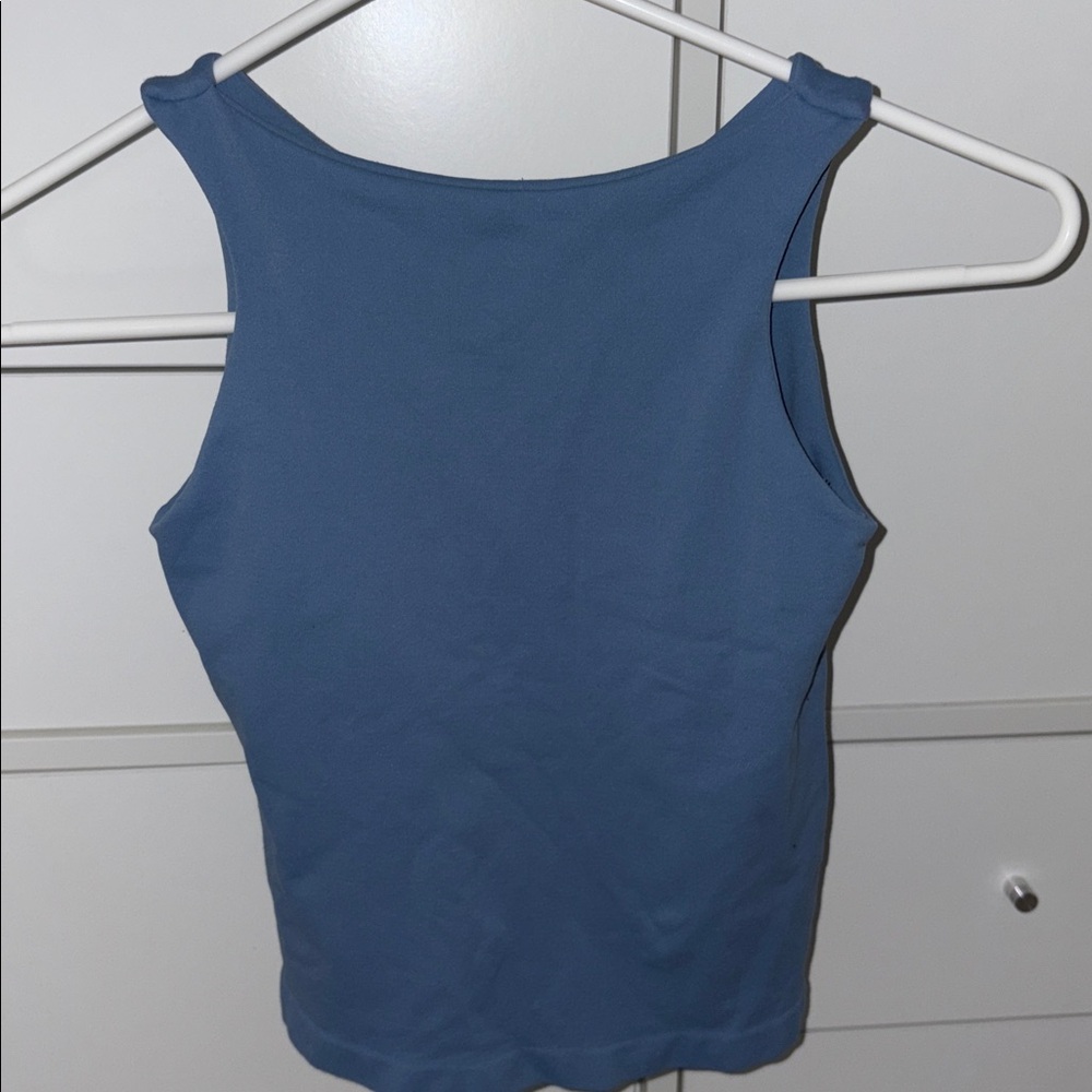 Free People Blue Casual Top